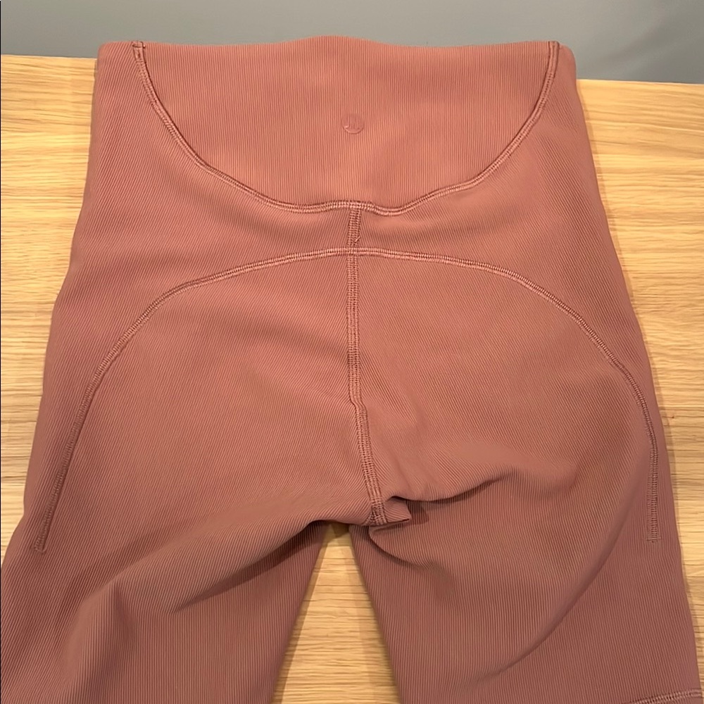 Lululemon Ribbed Contoured High-Rise size 4 Spiced Chai - Picture 4 of 7